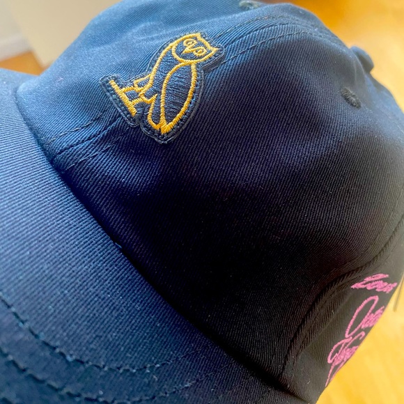 DRAKE’S OVO With LOVE HAT MENS BLACK SPORTS CAP - Picture 2 of 5